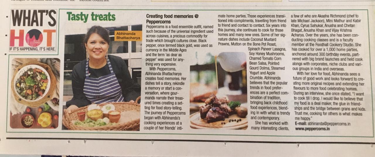 Tasty treats - creating food memories